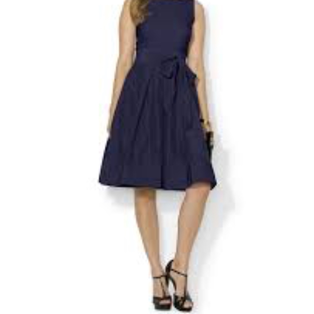 Navy Cocktail Dress